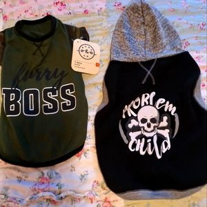 Bond&co pet tshirts sz small